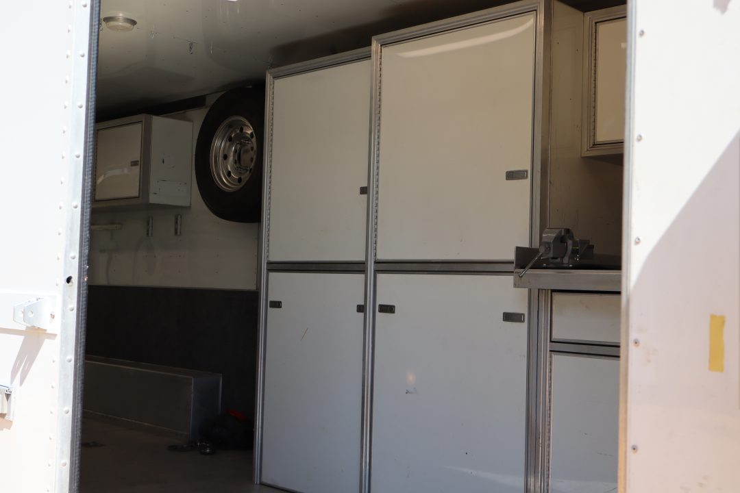 Used 1996 8.5X48 MOSS RACE TRAILER