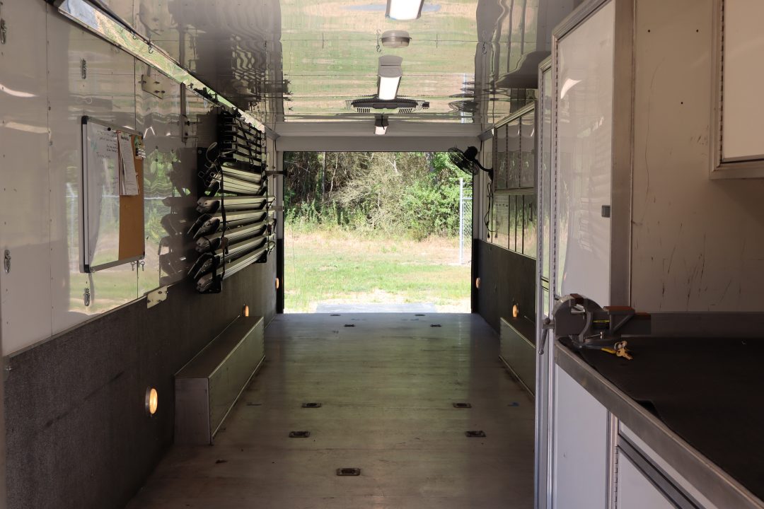 Used 1996 8.5X48 MOSS RACE TRAILER