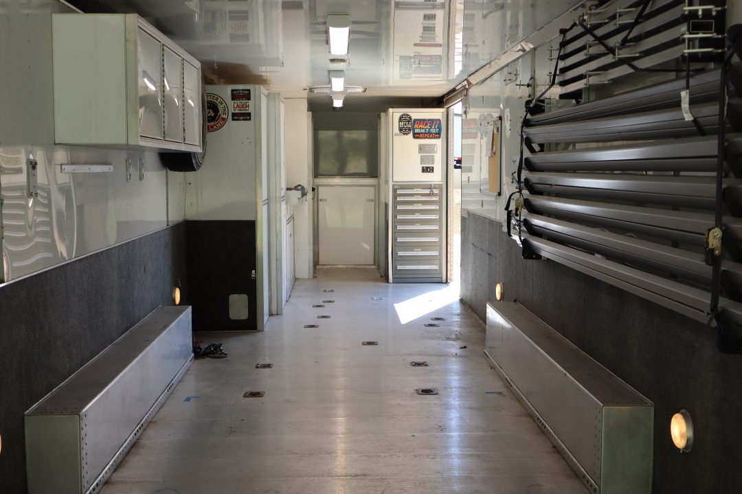 Used 1996 8.5X48 MOSS RACE TRAILER