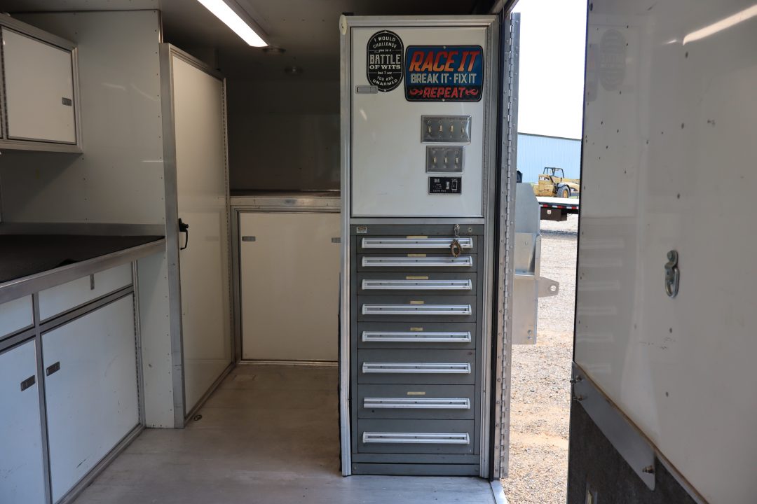 Used 1996 8.5X48 MOSS RACE TRAILER