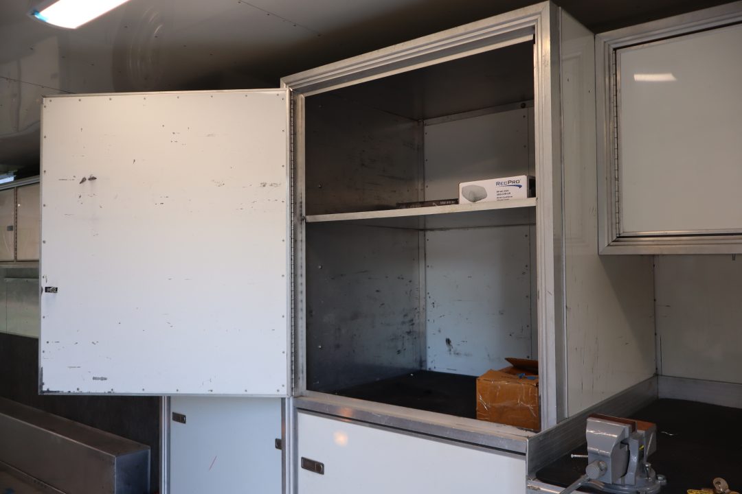 Used 1996 8.5X48 MOSS RACE TRAILER