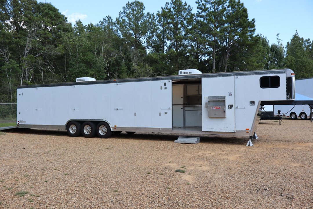 Used 1996 8.5X48 MOSS RACE TRAILER