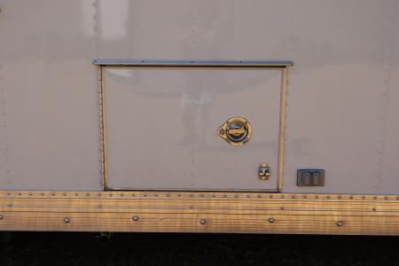 Used 1996 8.5X48 MOSS RACE TRAILER