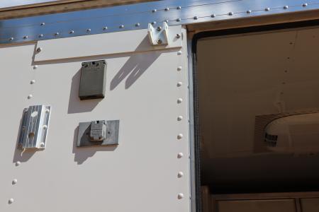 Used 1996 8.5X48 MOSS RACE TRAILER