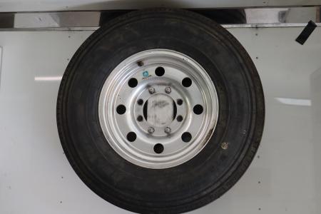 Used 1996 8.5X48 MOSS RACE TRAILER