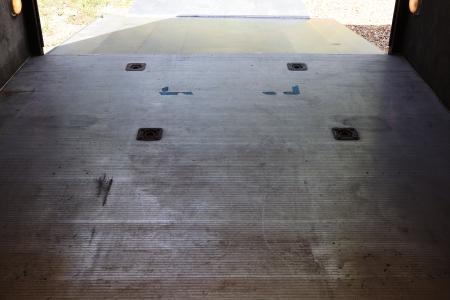 Used 1996 8.5X48 MOSS RACE TRAILER
