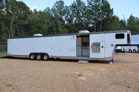 Used 1996 8.5X48 MOSS RACE TRAILER