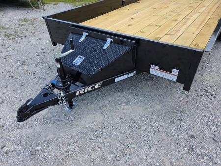 New 2026 Rice Trailers 82X14 6'10X14 SXS QUAD ATV UTV GOLF CART MOWER Utility Trailer 82 X 14