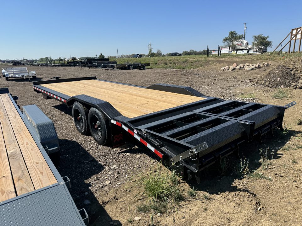 New 2026 Midsota STWB-24 17.6K Equipment Trailer