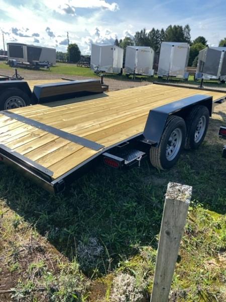 New 2027 AMO 83"X16' 2- BRAKE Car Hauler 7K
