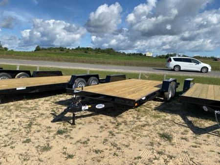 New 2027 AMO 83 X18' 2- BRAKE Car Hauler