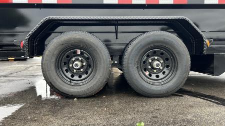 New 2027 PJ 72"x12' BP Tandem Axle Dump w/ 20" Sides – D3