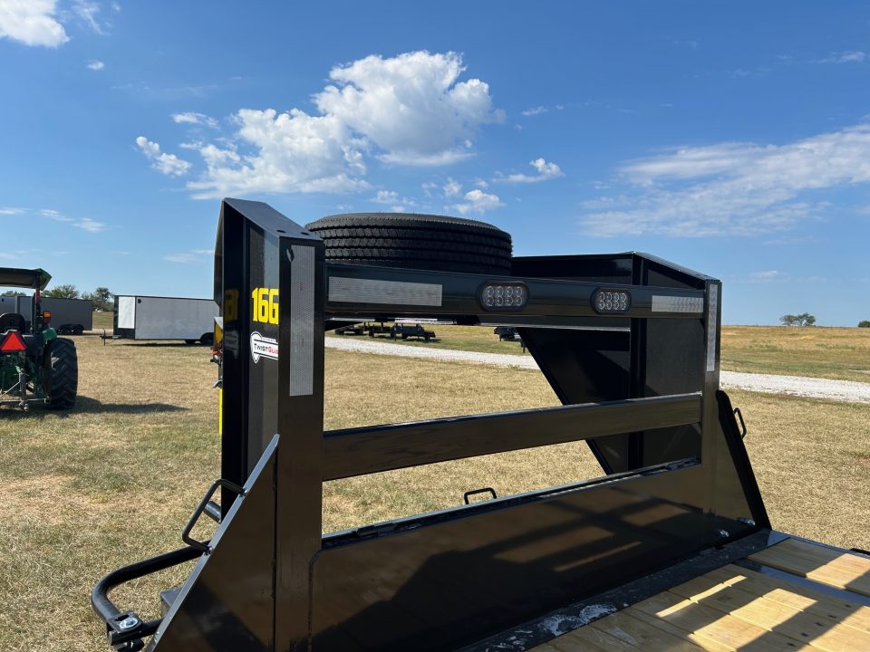 New 2027 Big Tex 102x40 Tandem 17.5K GN Flatbed w/ 5' Dove & Max Ramps
