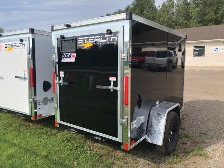 New 2027 Stealth Trailers 5X8 W/ RAMP DOOR Cargo / Enclosed Trailer