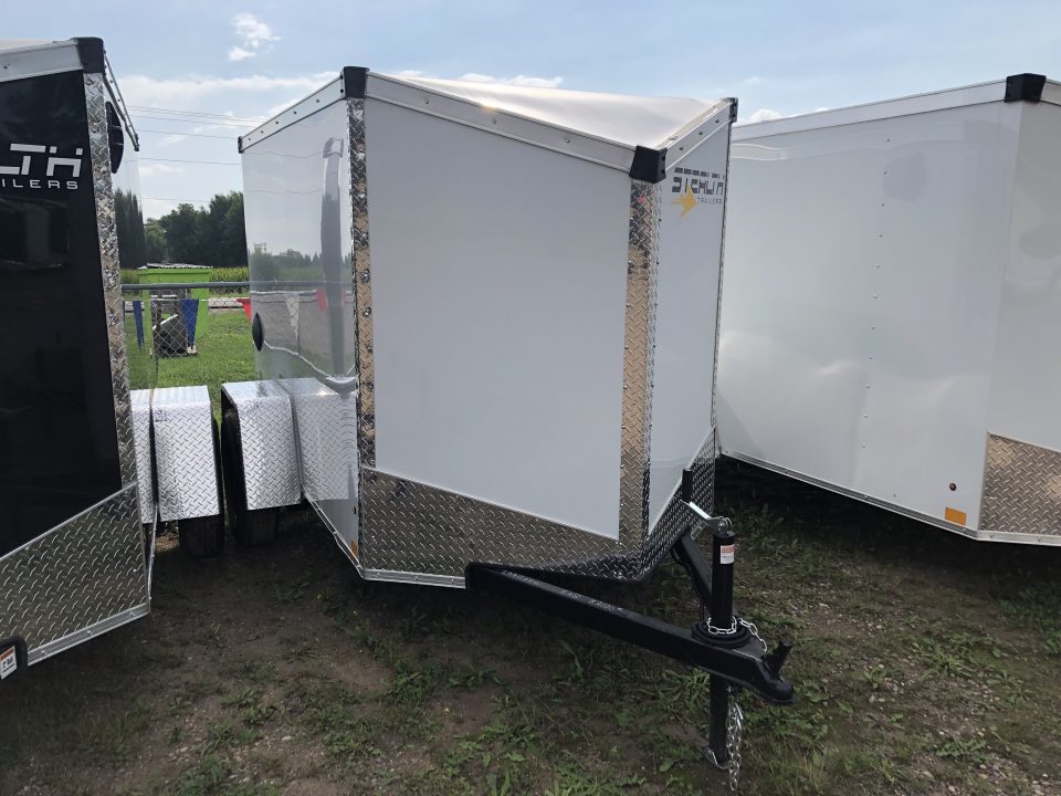 New 2027 Stealth Trailers 5X8 W/ RAMP DOOR Cargo / Enclosed Trailer