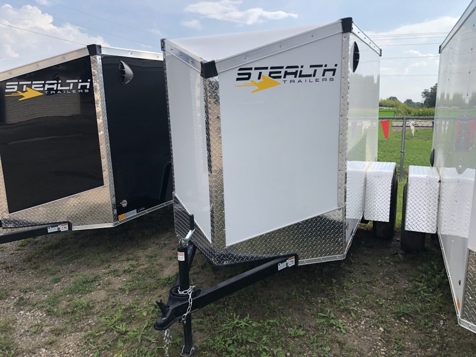 New 2027 Stealth Trailers 5X8 W/ RAMP DOOR Cargo / Enclosed Trailer