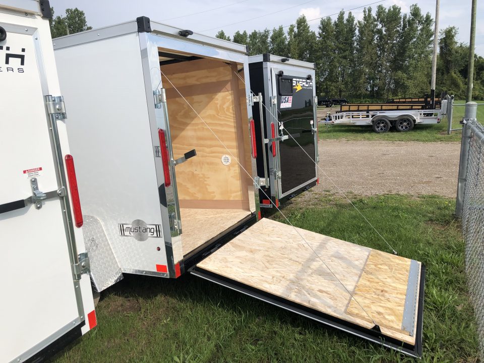 New 2027 Stealth Trailers 5X8 W/ RAMP DOOR Cargo / Enclosed Trailer