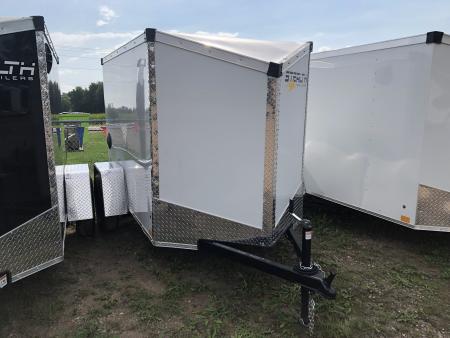 New 2027 Stealth Trailers 5X8 W/ RAMP DOOR Cargo / Enclosed Trailer