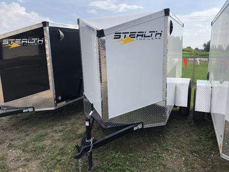New 2027 Stealth Trailers 5X8 W/ RAMP DOOR Cargo / Enclosed Trailer