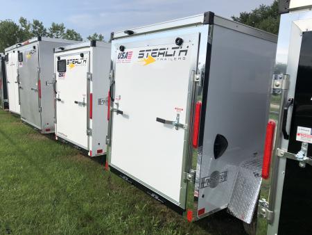 New 2027 Stealth Trailers 5X8 W/ RAMP DOOR Cargo / Enclosed Trailer