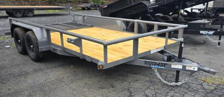 New 2027 Top Hat Trailers 7X14 Utility Trailer TANDEM AXLE 7K GVWR