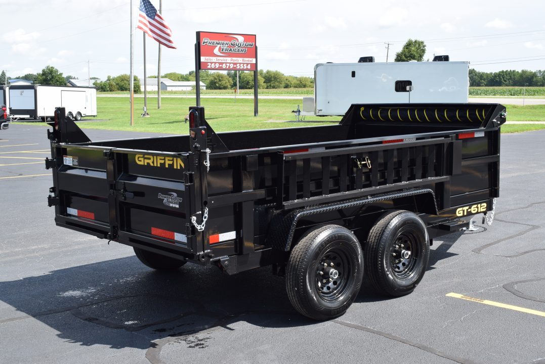 New 2027 Griffin Trailers 6x12 10k Dump Trailer