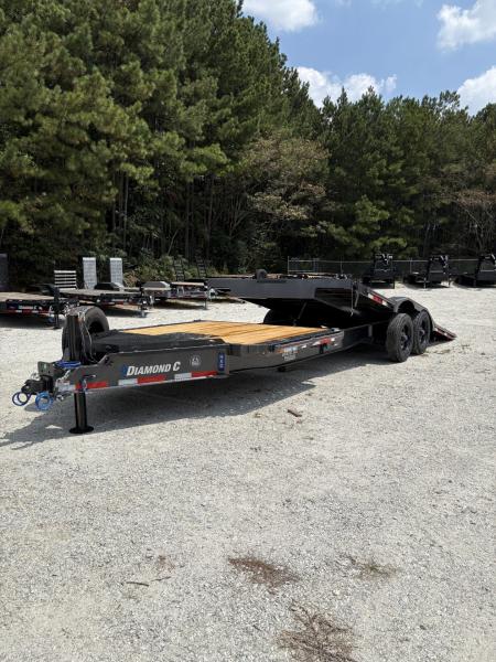 New 2027 Diamond C 8.5x24 Equipment, 18' Tilt, Drive-Over Fenders HXD210