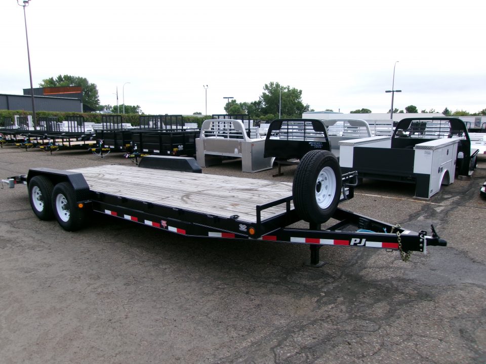 Used 2019 PJ Trailers 22' CH 6" Equipment Trailer