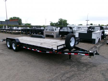 Used 2019 PJ Trailers 22' CH 6" Equipment Trailer