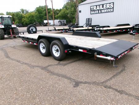 Used 2019 PJ Trailers 22' CH 6" Equipment Trailer