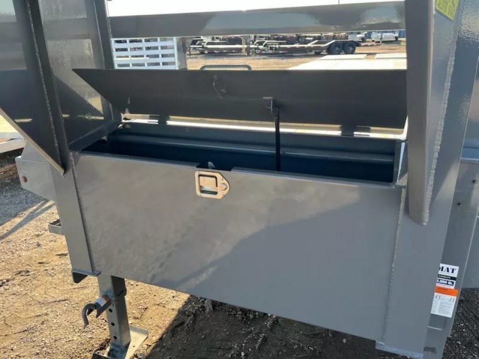 New 2026 Delco Trailers 32' 22,999#lb GVWR Deckover Trailer