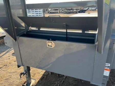 New 2026 Delco Trailers 32' 22,999#lb GVWR Deckover Trailer