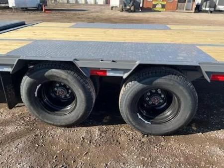 New 2026 Delco Trailers 32' 22,999#lb GVWR Deckover Trailer