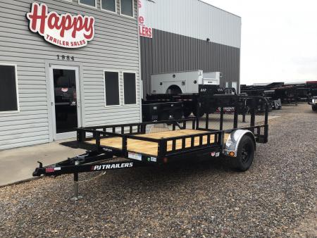 New 2027 PJ 77 x12' Single Axle Utility Trailer - U7