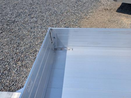 New 2027 Aluma 548 w/ 12" Solid Sides and Tailgate Utility Trailer