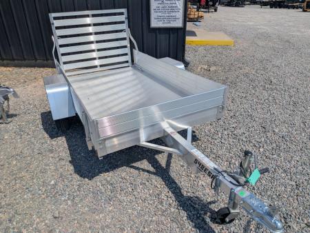 New 2027 Aluma 548 w/ 12  Solid Sides and Tailgate Utility Trailer
