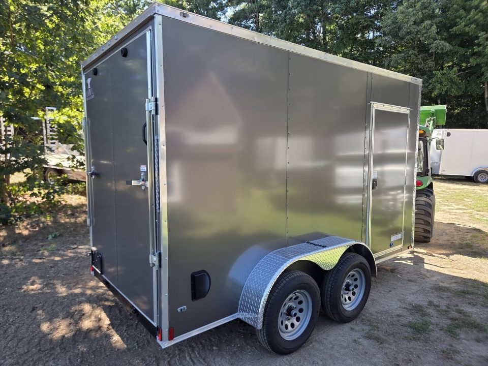 New 2026 Anvil 6x12 enclosed cargo trailer extra height rear ramp Cargo / Enclosed Trailer