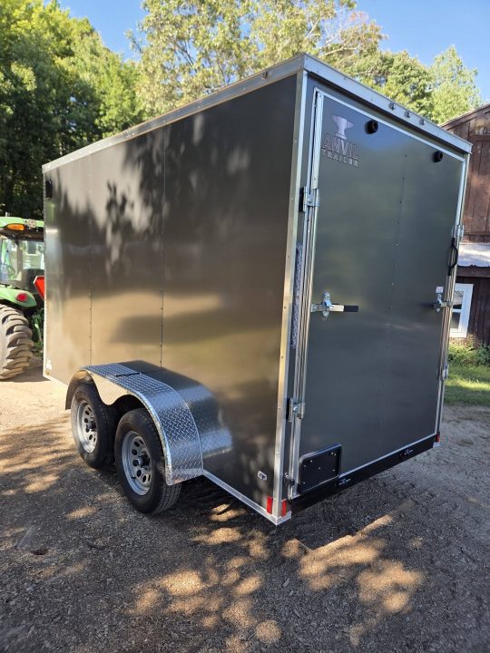 New 2026 Anvil 6x12 enclosed cargo trailer extra height rear ramp Cargo / Enclosed Trailer