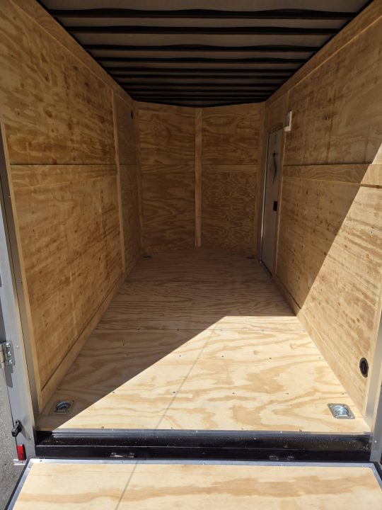New 2026 Anvil 6x12 enclosed cargo trailer extra height rear ramp Cargo / Enclosed Trailer