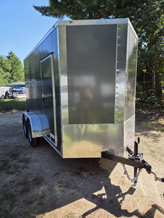 New 2026 Anvil 6x12 enclosed cargo trailer extra height rear ramp Cargo / Enclosed Trailer