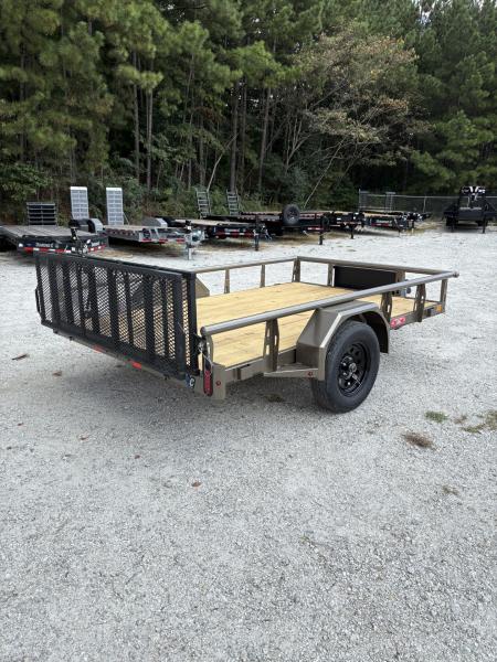 New 2027 Diamond C 77x10' Utility, Ramp Gate, Mesh Sides PSA135