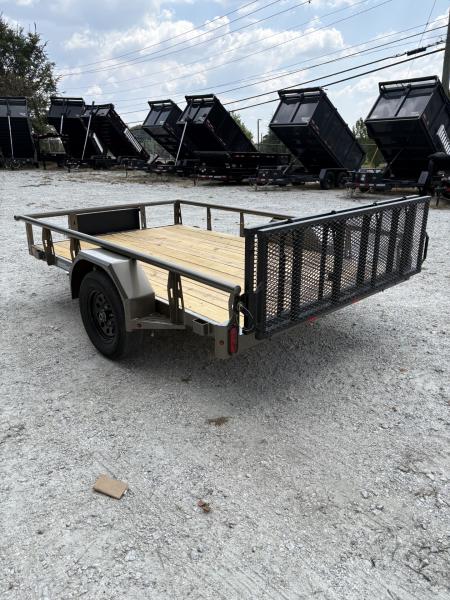 New 2027 Diamond C 77x10' Utility, Ramp Gate, Mesh Sides PSA135