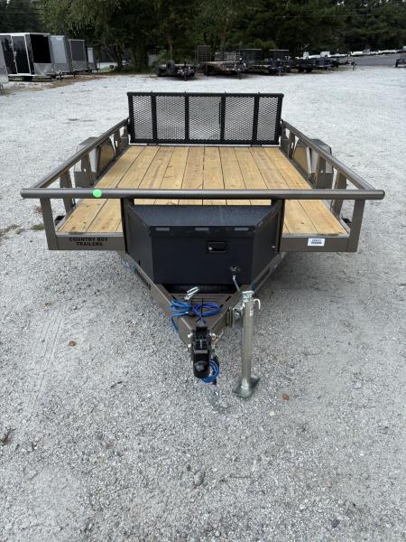 New 2027 Diamond C 77x10' Utility, Ramp Gate, Mesh Sides PSA135