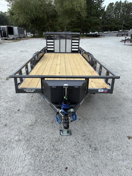 New 2027 Diamond C 83"x16' Utility, 9890 GVWR, Tongue Box, Spare, TUT206