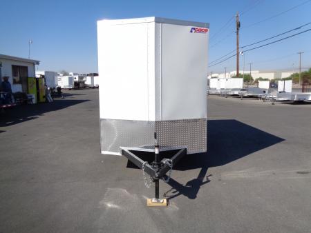 New 2027 Pace American - Out Back DLX - 6x12 V-Nose Tandem Axle 7k Cargo Trailer w/ Rear Ramp Door
