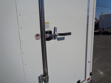 New 2027 Pace American - Out Back DLX - 6x12 V-Nose Tandem Axle 7k Cargo Trailer w/ Rear Ramp Door