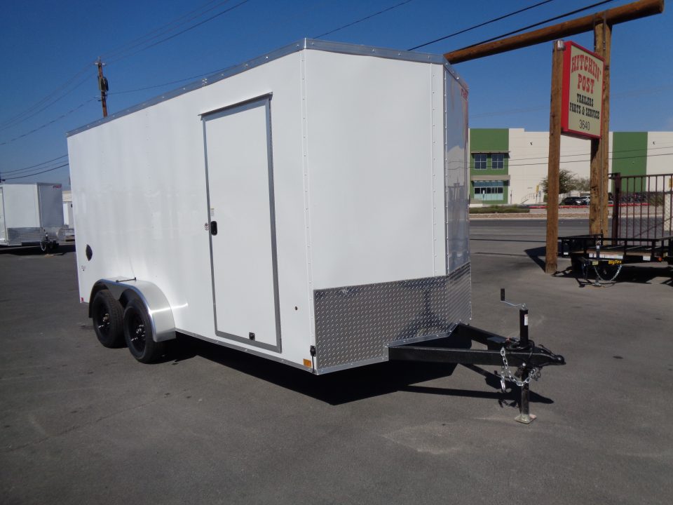 New 2027 Pace American * KP-DX8416-070 * 7x16 Enclosed Cargo Trailer w/ Rear Ramp Door (7K GVWR)