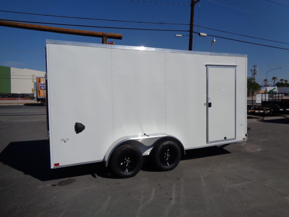 New 2027 Pace American * KP-DX8416-070 * 7x16 Enclosed Cargo Trailer w/ Rear Ramp Door (7K GVWR)