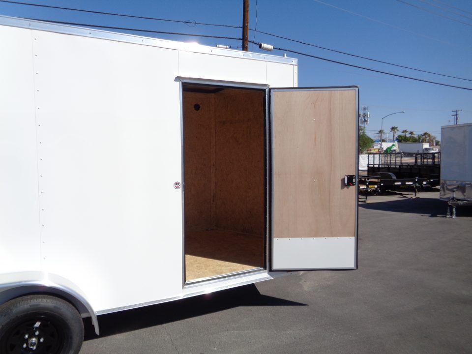 New 2027 Pace American * KP-DX8416-070 * 7x16 Enclosed Cargo Trailer w/ Rear Ramp Door (7K GVWR)