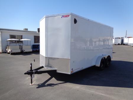 New 2027 Pace American * KP-DX8416-070 * 7x16 Enclosed Cargo Trailer w/ Rear Ramp Door (7K GVWR)